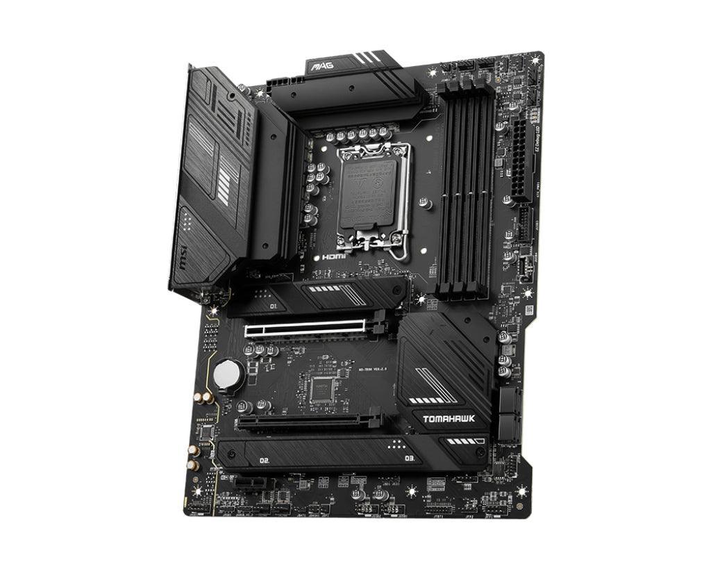 MSI LGA 1700 | Intel B760 | 4x DDR5 | 7000 MHz | 1x HDMI | 1x DisplayPort | 4x SATA 6G | ATX (MAG B760 TOMAHAWK WIFI)