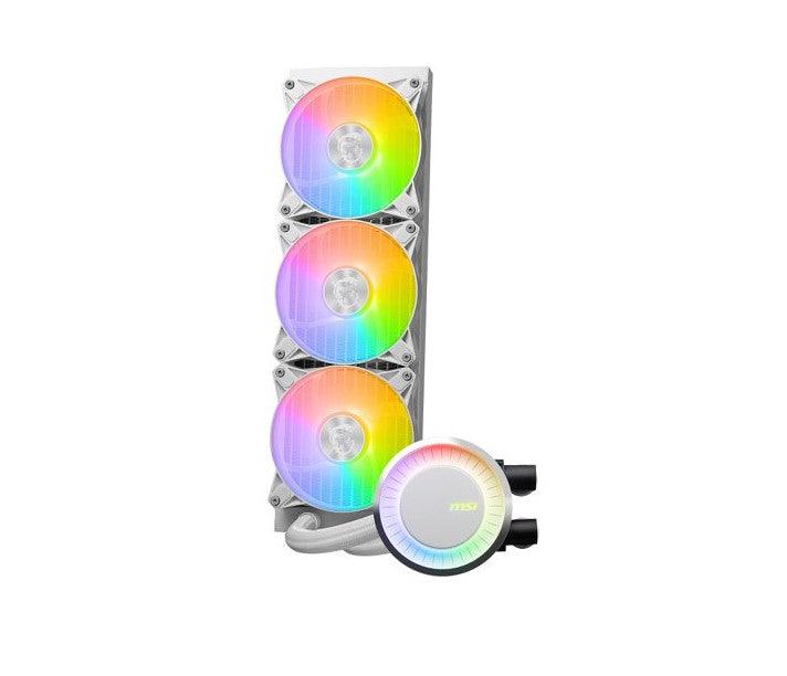 MSI MAG CORELIQUID E360 WHITE computer cooling system Motherboard, Processor Liquid сooling kit 12 cm