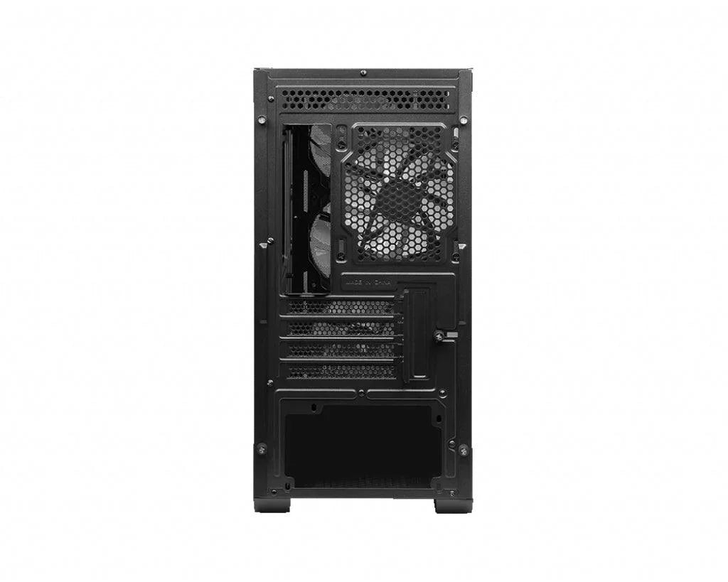 MSI Micro ATX Case | 1x USB 3.2 | 2x USB 2.0 | 1x Audio | 1x Mic | 4x PCI-E | 2x 2.5' | 2x 3.5' | Micro ATX | Mini ITX (MAG FORGE M100R)