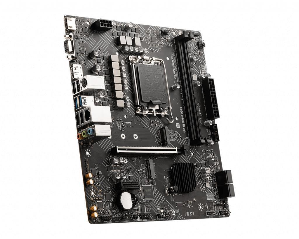 MSI Micro-ATX | LGA1700 | Intel H610 | DDR4 | SSD | Windows 10|11 (PRO H610M-G DDR4)