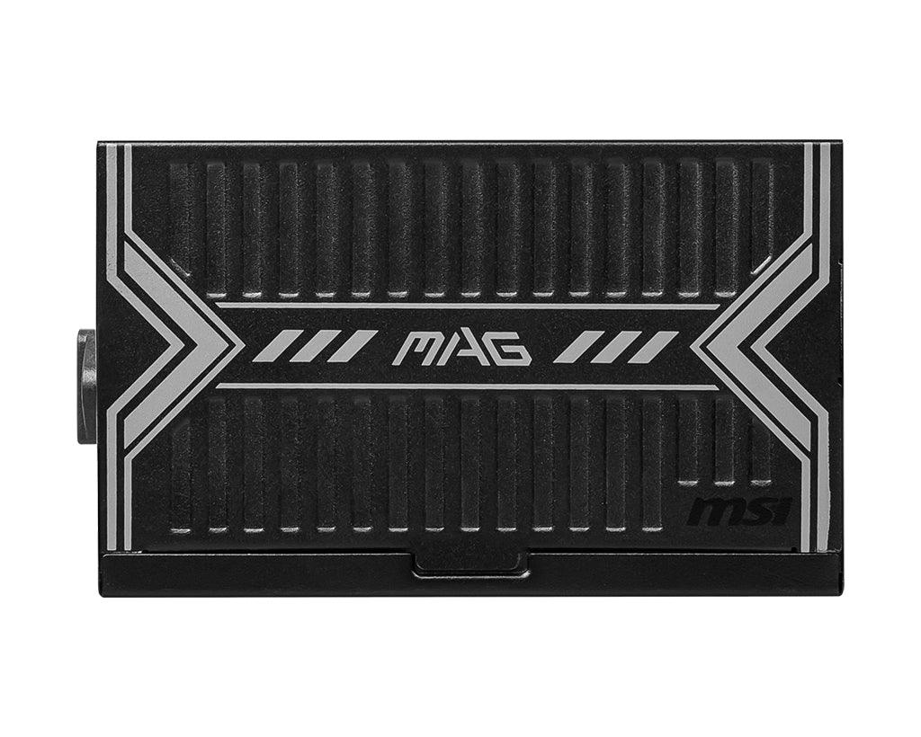 MSI MSI MAG A650BN UK PSU '650W | 80 Plus Bronze certified | 12V Single-Rail | DC-to-DC Circuit | 120mm Fan | Non-Modular | Sleeved Cables | ATX Power Supply Unit | UK Powercord | Black' (MAG A650BN)