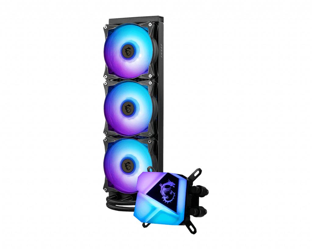 MSI MSI MAG CORELIQUID C360 Liquid CPU Cooler '360mm Radiator | 3x 120mm ARGB PWM Fan | ARGB lighting | MSI Center Supported | Compatible with Intel and AMD Platforms | Latest LGA 1700 ready' (MAG CORELIQUID C360)