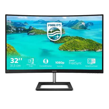Philips E Line 322E1C/00 LED display 80 cm (31.5") 1920 x 1080 pixels Full HD LCD Black PHILIPS