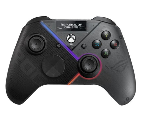 ASUS ROG Raikiri Pro Wireless PC Controller, Built-in OLED display, 4 Rear Buttons, Tri-mode Connectivity, ASUS