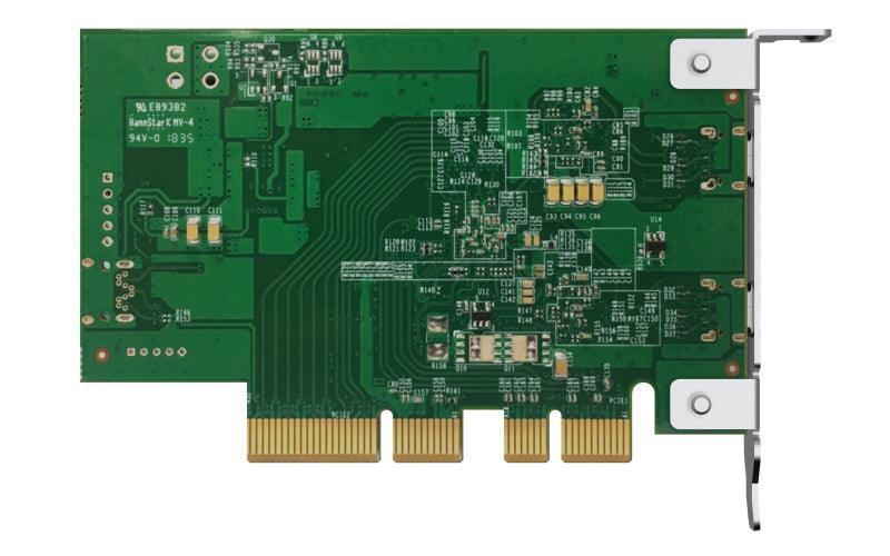 QNAP 2 x Thunderbolt 3 (USB Type-C) | PCIe Gen3 x 4 | Low-Profile|Full Height Pre-Installed (QXP-T32P)