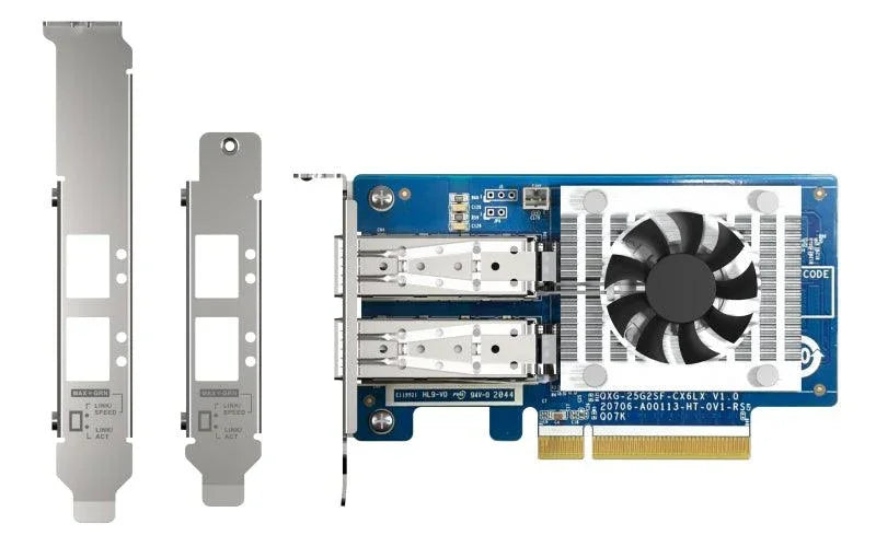QNAP 2x 25G | SFP28 | PCIe Gen4 x8 (QXG-25G2SF-CX6)
