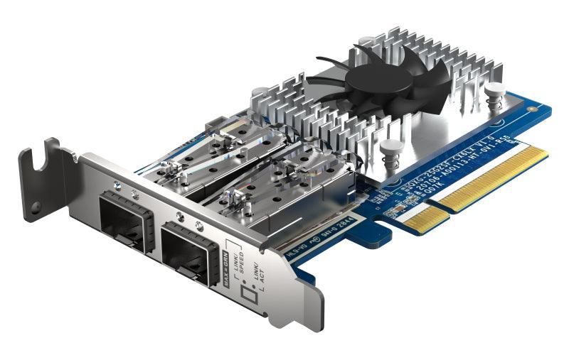 QNAP 2x 25G | SFP28 | PCIe Gen4 x8 (QXG-25G2SF-CX6)