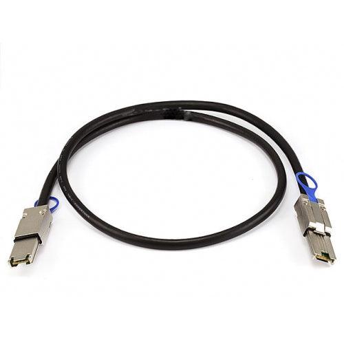 QNAP CAB-SAS10M-8088 Serial Attached SCSI (SAS) cable 1 m Black (CAB-SAS10M-8088)