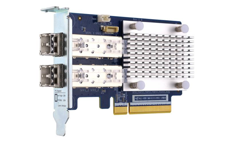 QNAP Fibre Channel Expansion Card 16|8|4 Gb|s | 16Gb | QTS 4.4.1 (QXP-16G2FC)