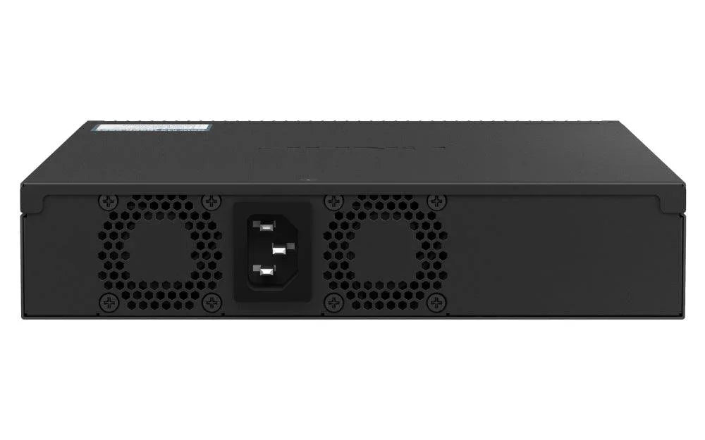 QNAP Half-width Rackmount 10GbE and 2.5GbE PoE++ Layer 2 Web Managed Switch for New-generation Wi-Fi Deployment (QSW-M2106PR-2S2T)