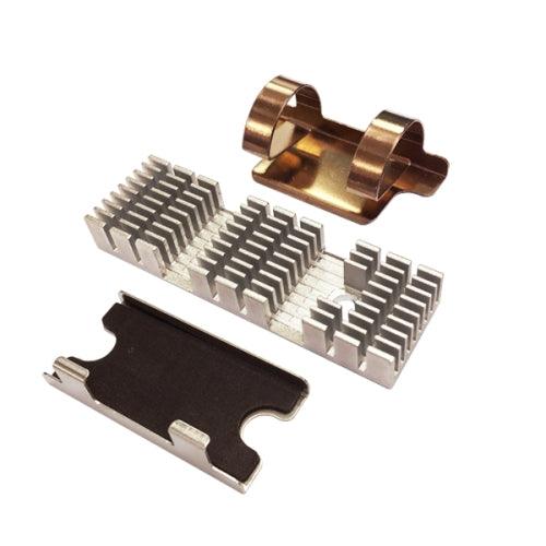 QNAP HEATSINK FOR M.2 SSD MODULE;68*19.8*1MM;DARK GREEN; 2PCS (HS-M2SSD-02)