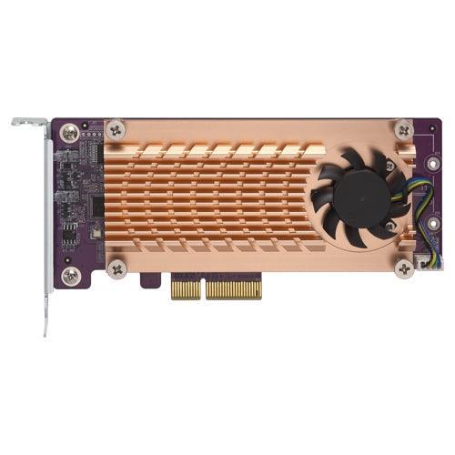QNAP QM2-2S-220A | 2x M.2 22110|2280 SATA SSD | PCIe Gen2 x2 (QM2-2S-220A)