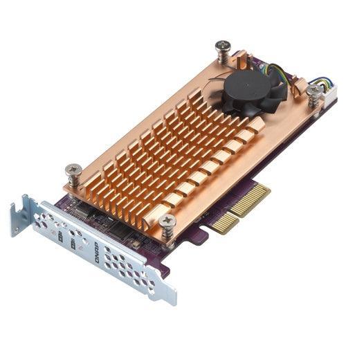 QNAP QM2-2S-220A | 2x M.2 22110|2280 SATA SSD | PCIe Gen2 x2 (QM2-2S-220A)
