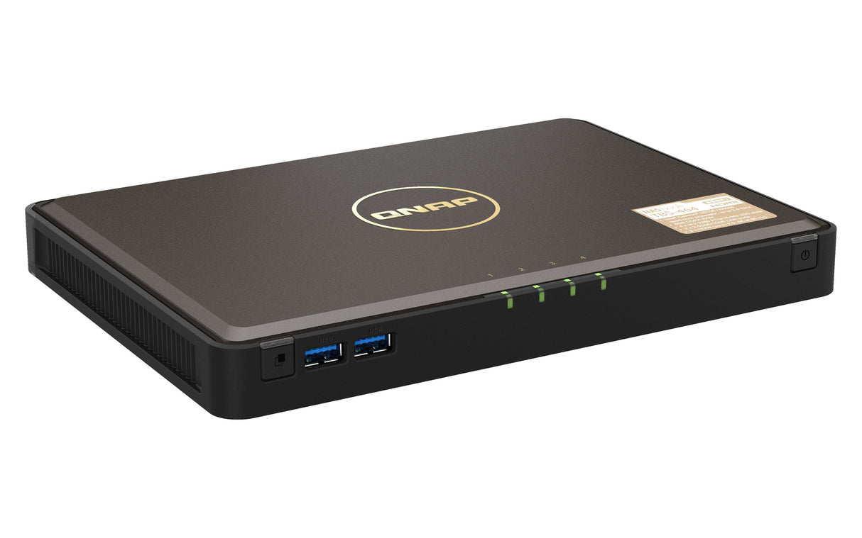 QNAP TBS-464 NAS Desktop Ethernet LAN Black N5105 (TBS-464-8G)