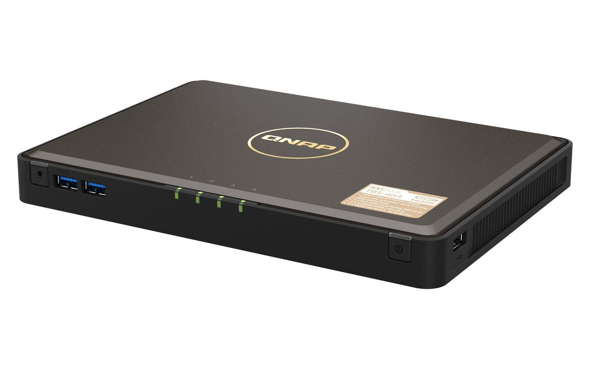 QNAP TBS-464 NAS Desktop Ethernet LAN Black N5105 (TBS-464-8G)