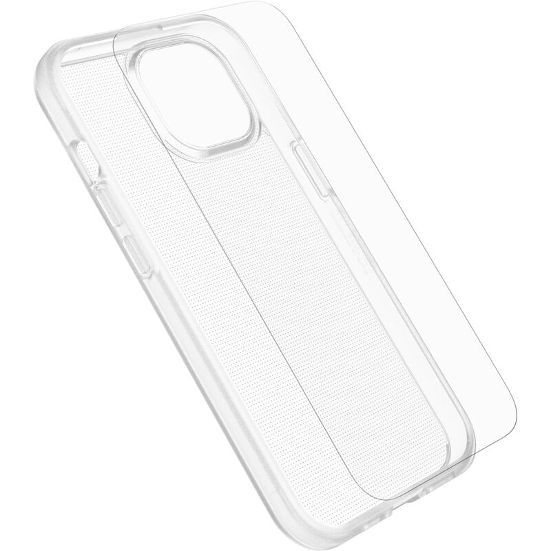 OTTERBOX - iPhone 15 React Series Case & Glass Screen Protector
