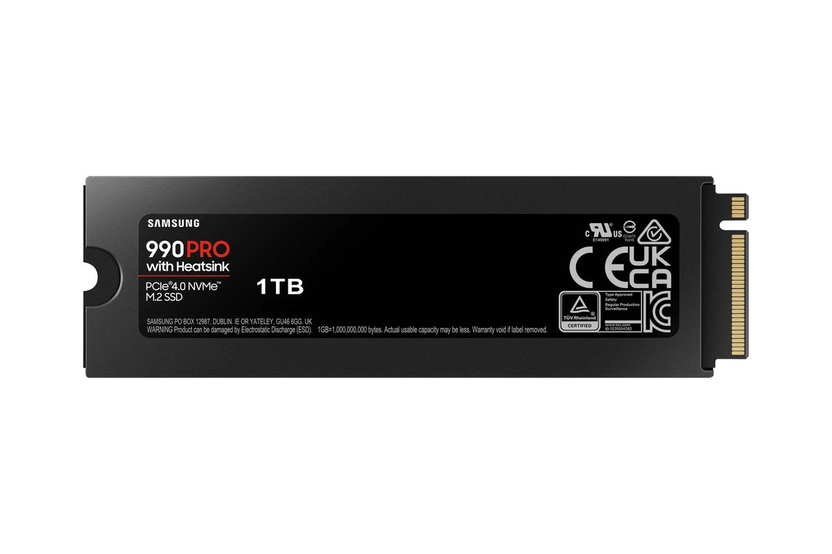 SAMSUNG 1 TB | M.2 (2280) | PCIe Gen 4.0 x4 | NVMe | V-NAND 3-bit MLC 2.0 | 80 x 24.3 x 8.2 mm (MZ-V9P1T0CW)