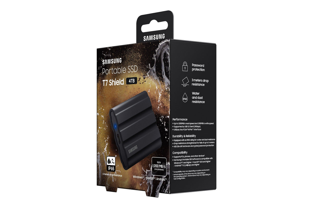SAMSUNG 4TB | USB 3.2 Gen.2 | IP65 | 98g (MU-PE4T0S/WW)