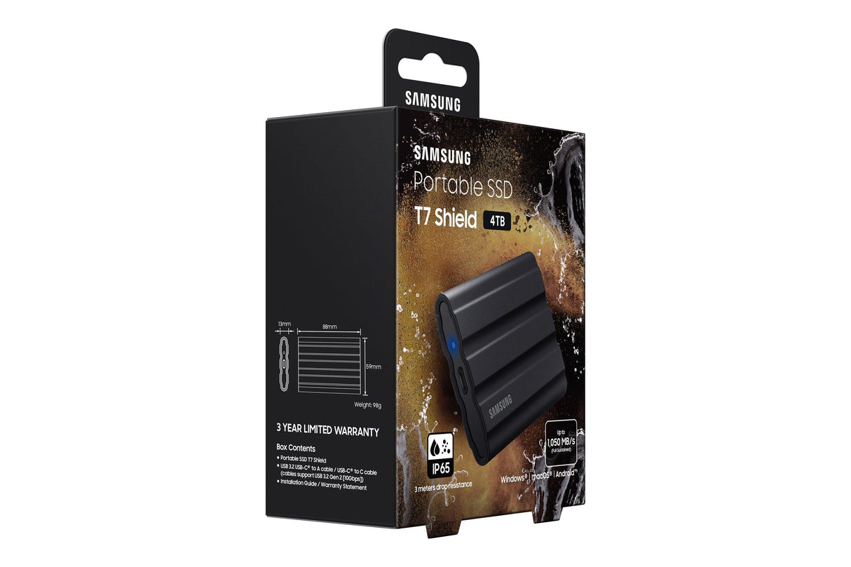 SAMSUNG 4TB | USB 3.2 Gen.2 | IP65 | 98g (MU-PE4T0S/WW)