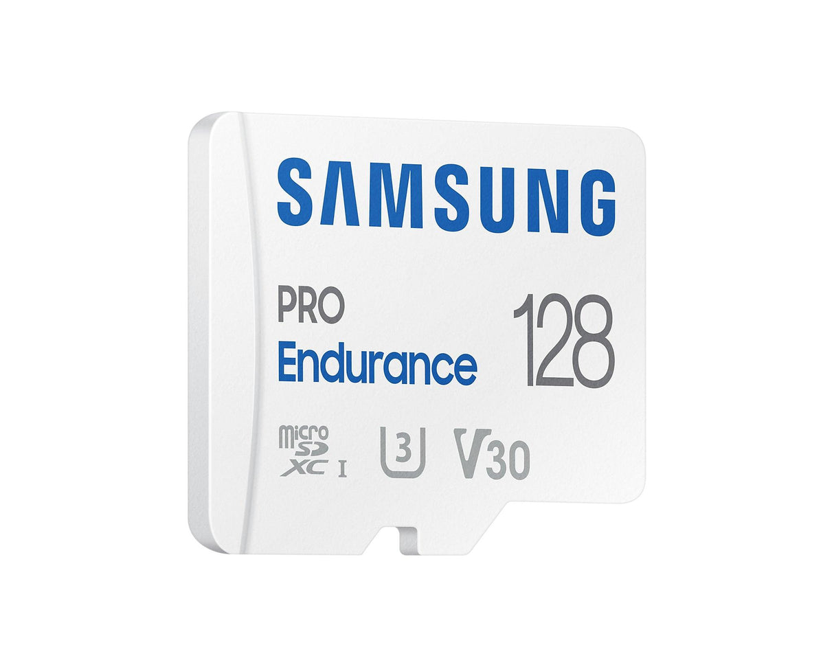 SAMSUNG MB-MJ128KA|APC | PRO Endurance | 128GB MicroSDXC | Class 10 | U3 | V30 | UHS-I | With SD Adapter (MB-MJ128KA/APC)