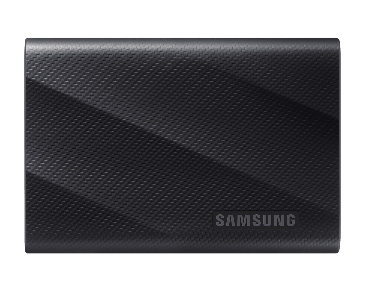 Samsung T9 2TB PORTABLE USB-C SSD, UP TO 2000MBs R/W,BLACK, 5YR WTY