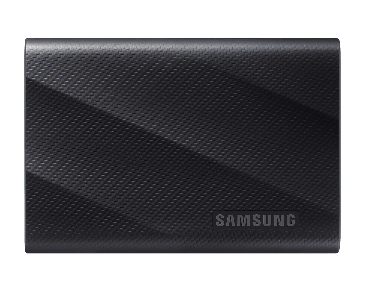 Samsung T9 2TB PORTABLE USB-C SSD, UP TO 2000MBs R/W,BLACK, 5YR WTY