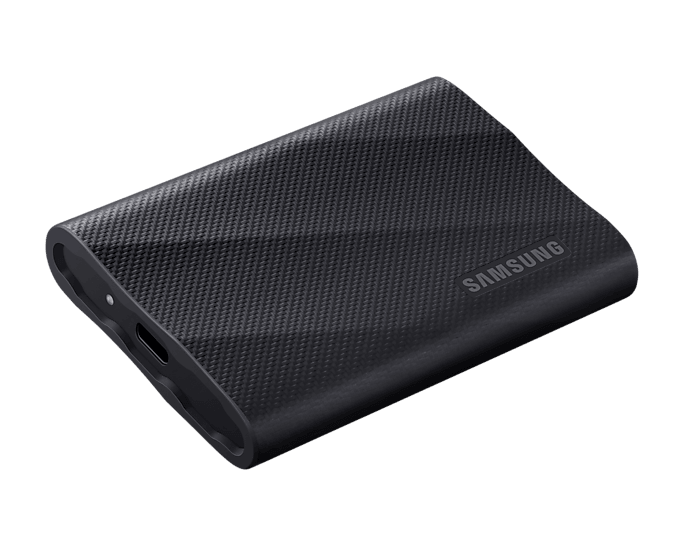 Samsung T9 2TB PORTABLE USB-C SSD, UP TO 2000MBs R/W,BLACK, 5YR WTY