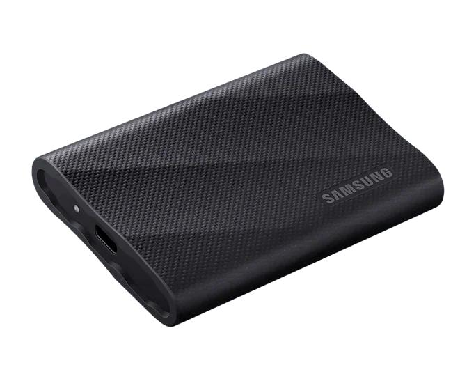 Samsung T9 2TB PORTABLE USB-C SSD, UP TO 2000MBs R/W,BLACK, 5YR WTY