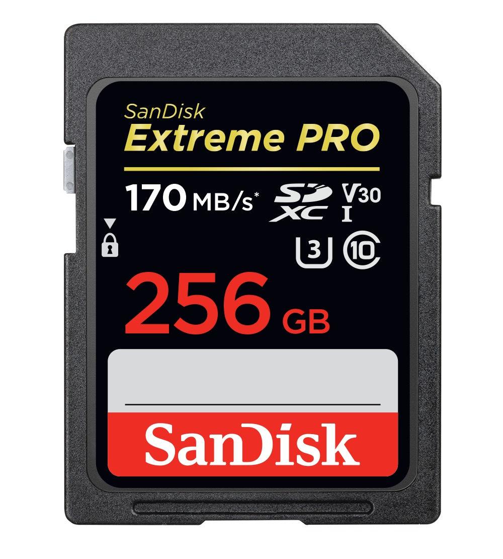 SanDisk Exrteme PRO 256 GB SDXC UHS-I Class 10