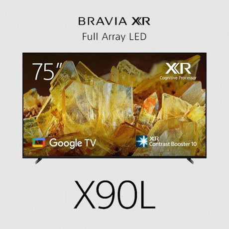 SONY Bravia X90L TV 75 Premium 4K (3840 x 2160), 100Hz, HDR10, HLG, Dolby Vision, XR Motion Clarity, XR TRILUMINOS PRO, XR Contrast Booster 10