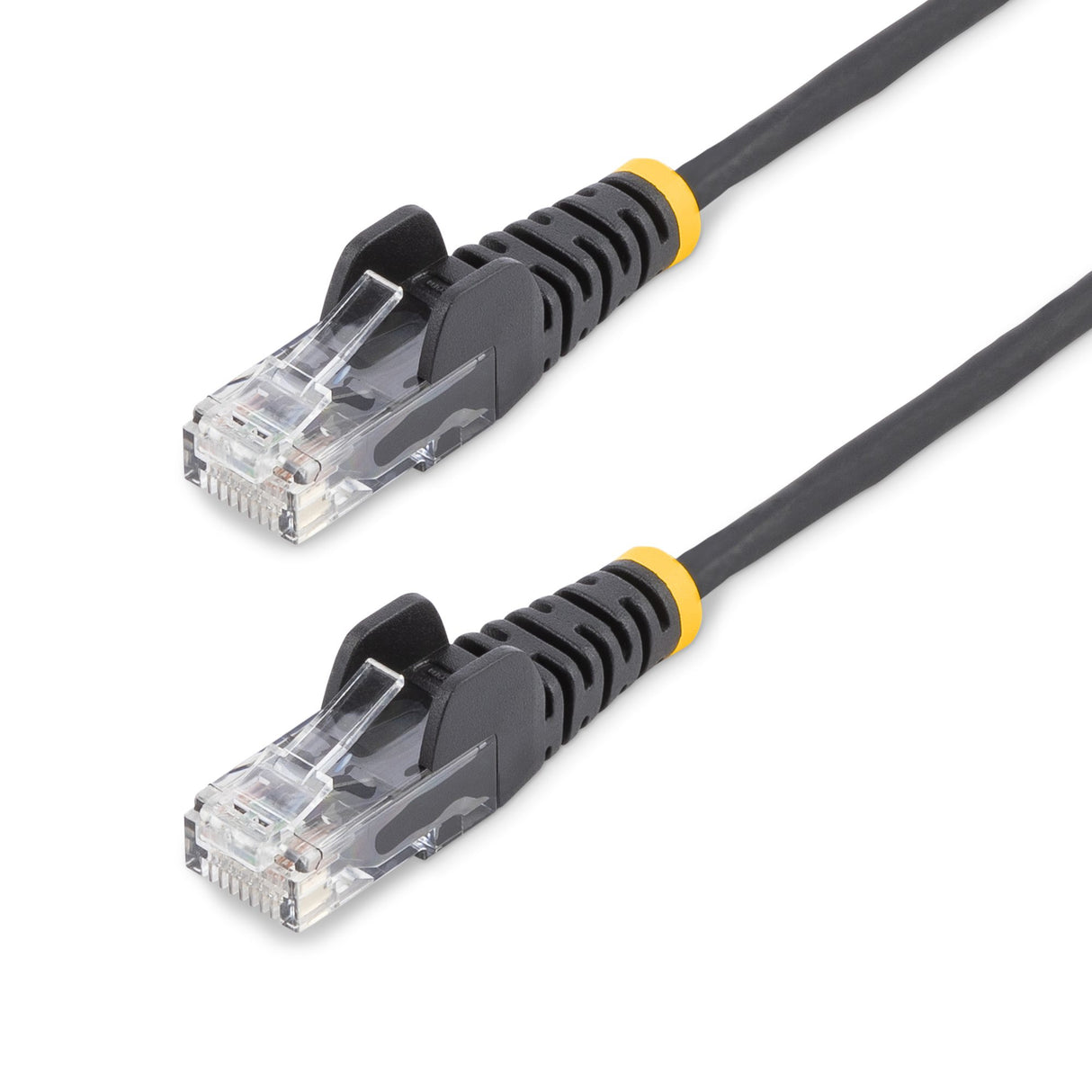 STARTECH 1 m CAT6 Cable - Slim - Snagless RJ45 Connectors - Black (N6PAT100CMBKS)