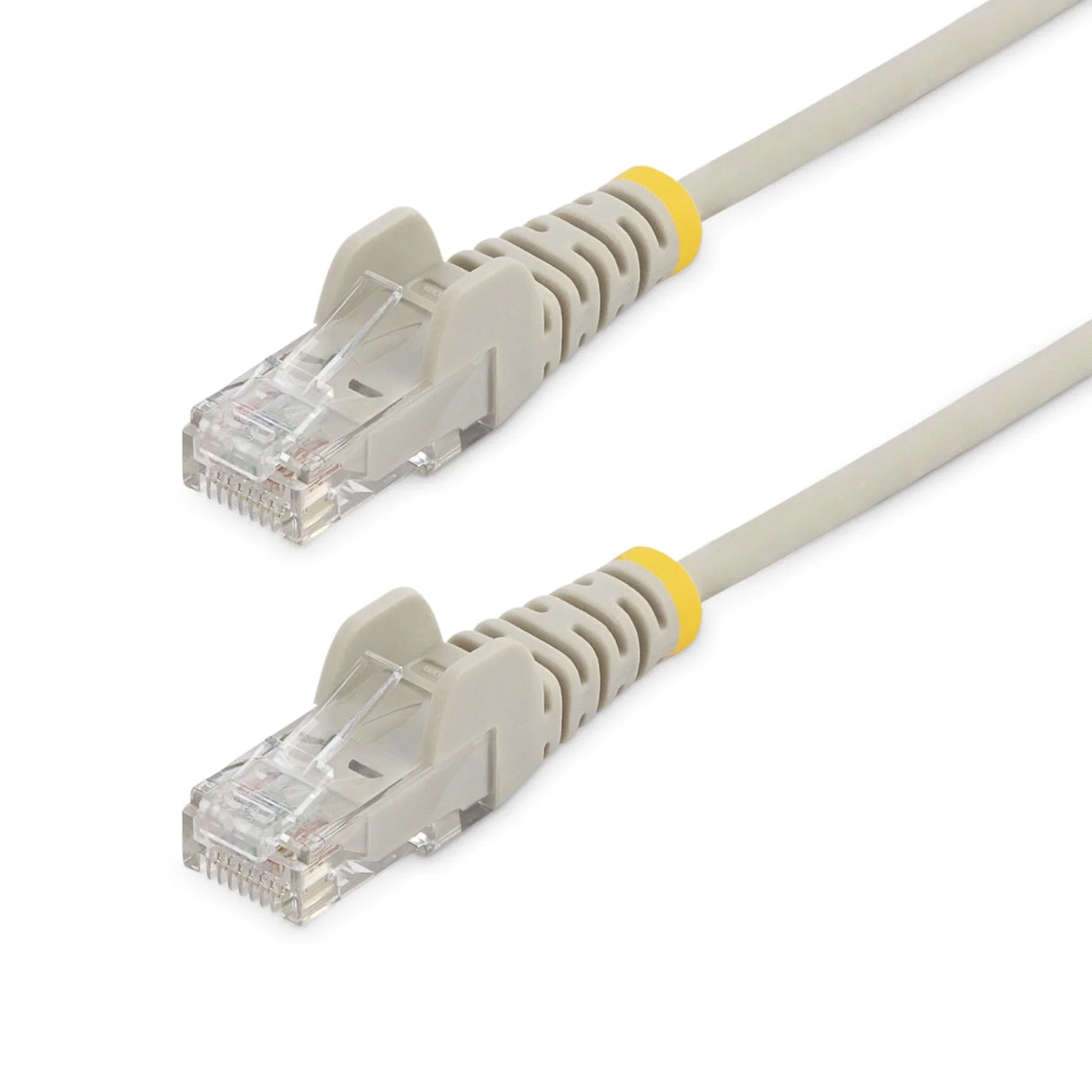 STARTECH 1 m CAT6 Cable - Slim - Snagless RJ45 Connectors - Grey (N6PAT100CMGRS)