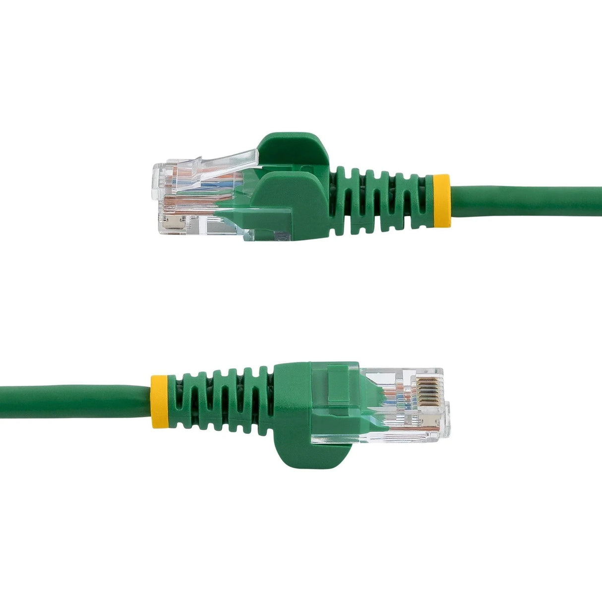 STARTECH 1 m Green Cat5e Snagless RJ45 UTP Patch Cable - 1m Patch Cord - Ethernet Patch Cable - RJ45 Male to Male Cat 5e Cable (45PAT1MGN) (45PAT1MGN)
