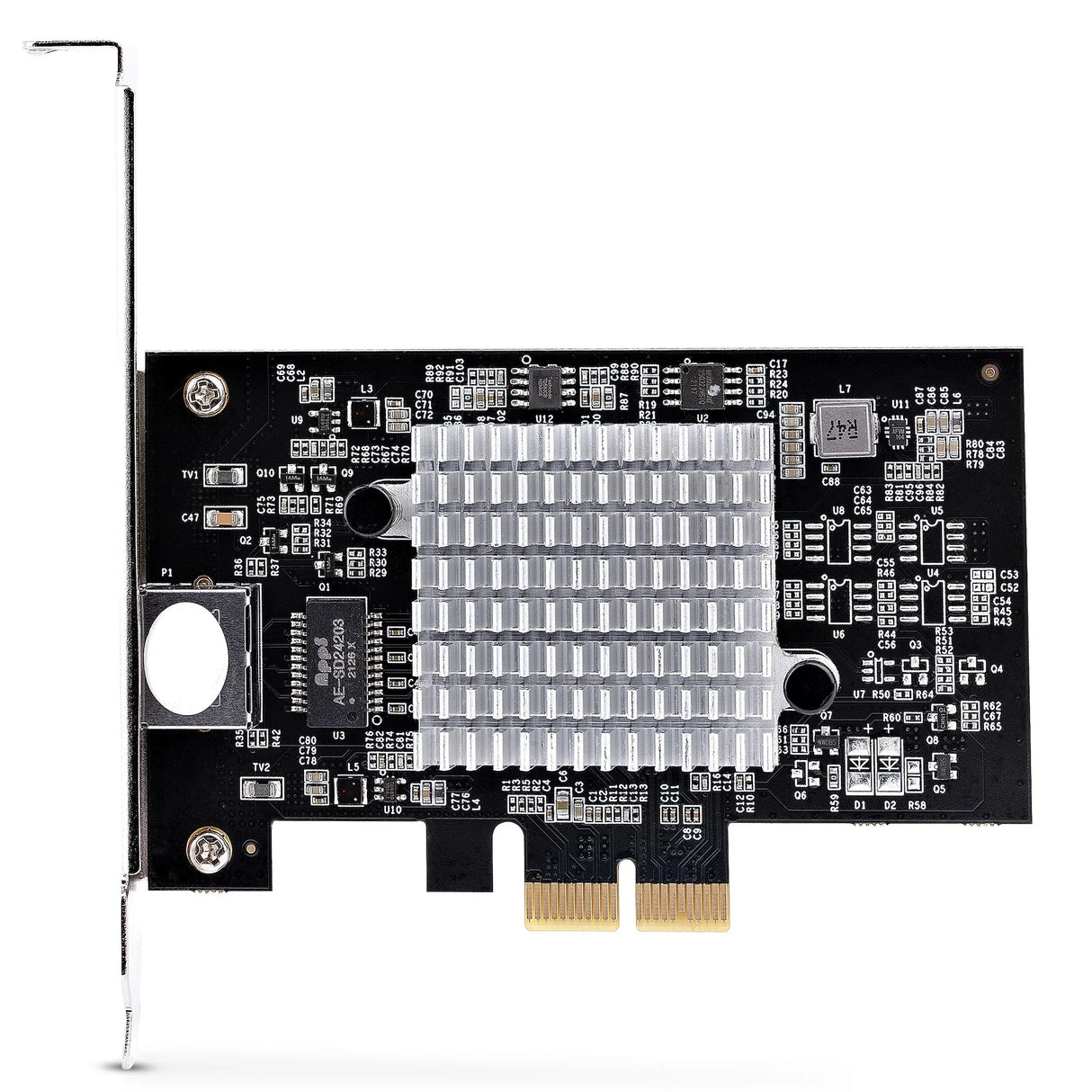 STARTECH 1-Port 10Gbps PCIe Network Adapter Card | Network Card for PC|Server | Six-Speed PCIe Ethernet Card w|Jumbo Frame Support | NIC|LAN Interface Card | 10GBASE-T|NBASE-T (ST10GSPEXNB2) (ST10GSPEXNB2)