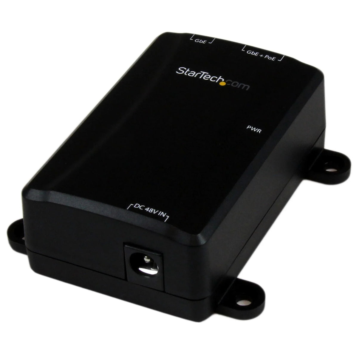 STARTECH 1 Port Gigabit Midspan - PoE+ Injector - 802.3at and 802.3af - Wall-Mountable Power over Ethernet Injector Adapter (POEINJ1GW) (POEINJ1GW)