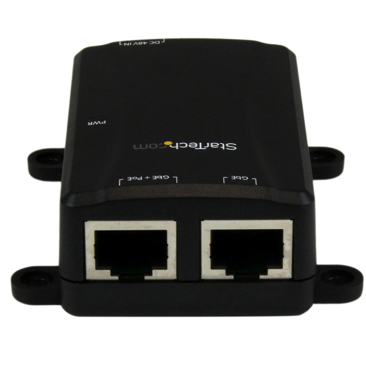 STARTECH 1 Port Gigabit Midspan - PoE+ Injector - 802.3at and 802.3af - Wall-Mountable Power over Ethernet Injector Adapter (POEINJ1GW) (POEINJ1GW)