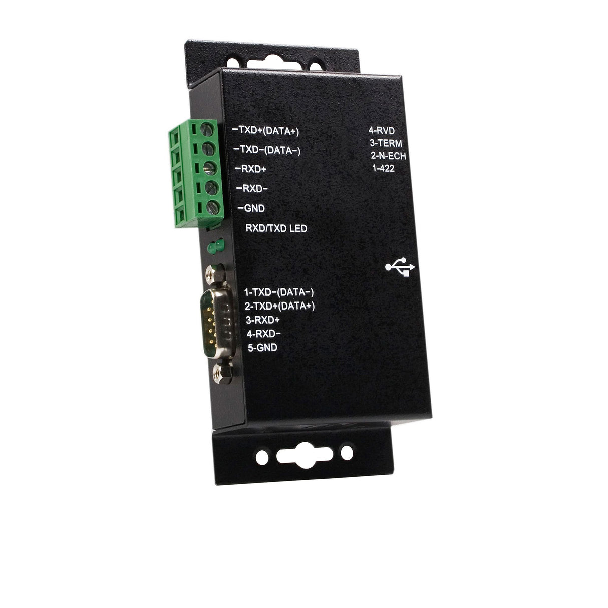 STARTECH 1 Port Metal Industrial USB to RS422|RS485 Serial Adapter w| Isolation (ICUSB422IS)