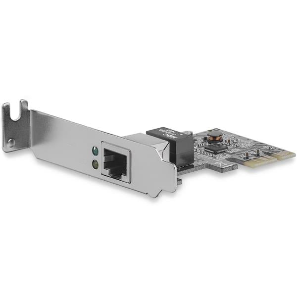 STARTECH 1 Port PCI Express PCIe Gigabit NIC Server Adapter Network Card- Low Profile PCI Express Gigabit LAN Card - PCIe Network Card (ST1000SPEX2L)