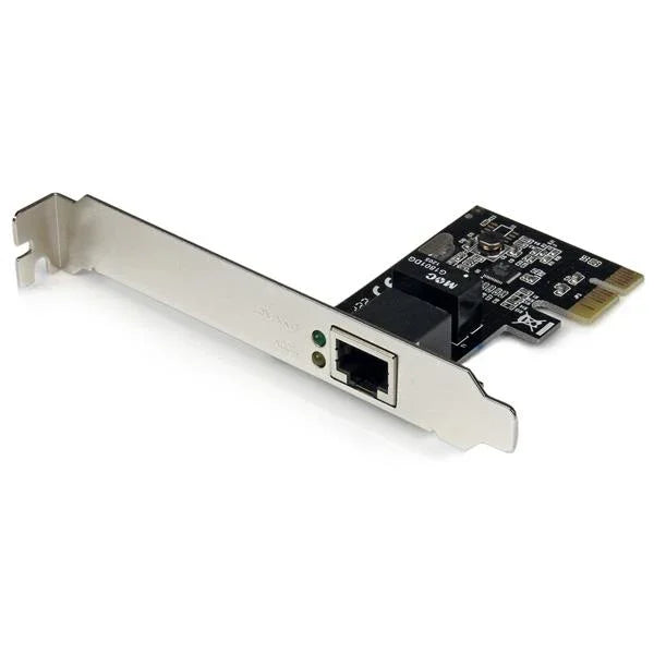 STARTECH 1 Port PCIe Gigabit Network Server Adapter NIC Card - Dual Profile - Gigabit Desktop Adapter REV E Intel 6 Chip support (ST1000SPEX2)