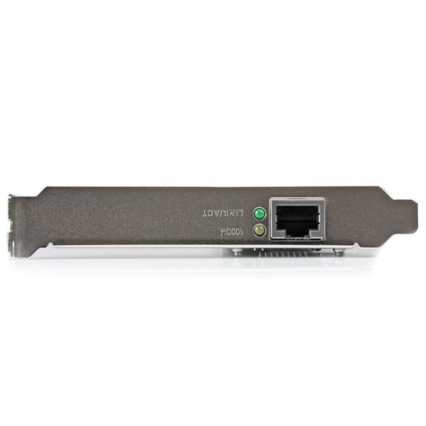 STARTECH 1 Port PCIe Gigabit Network Server Adapter NIC Card - Dual Profile - Gigabit Desktop Adapter REV E Intel 6 Chip support (ST1000SPEX2)