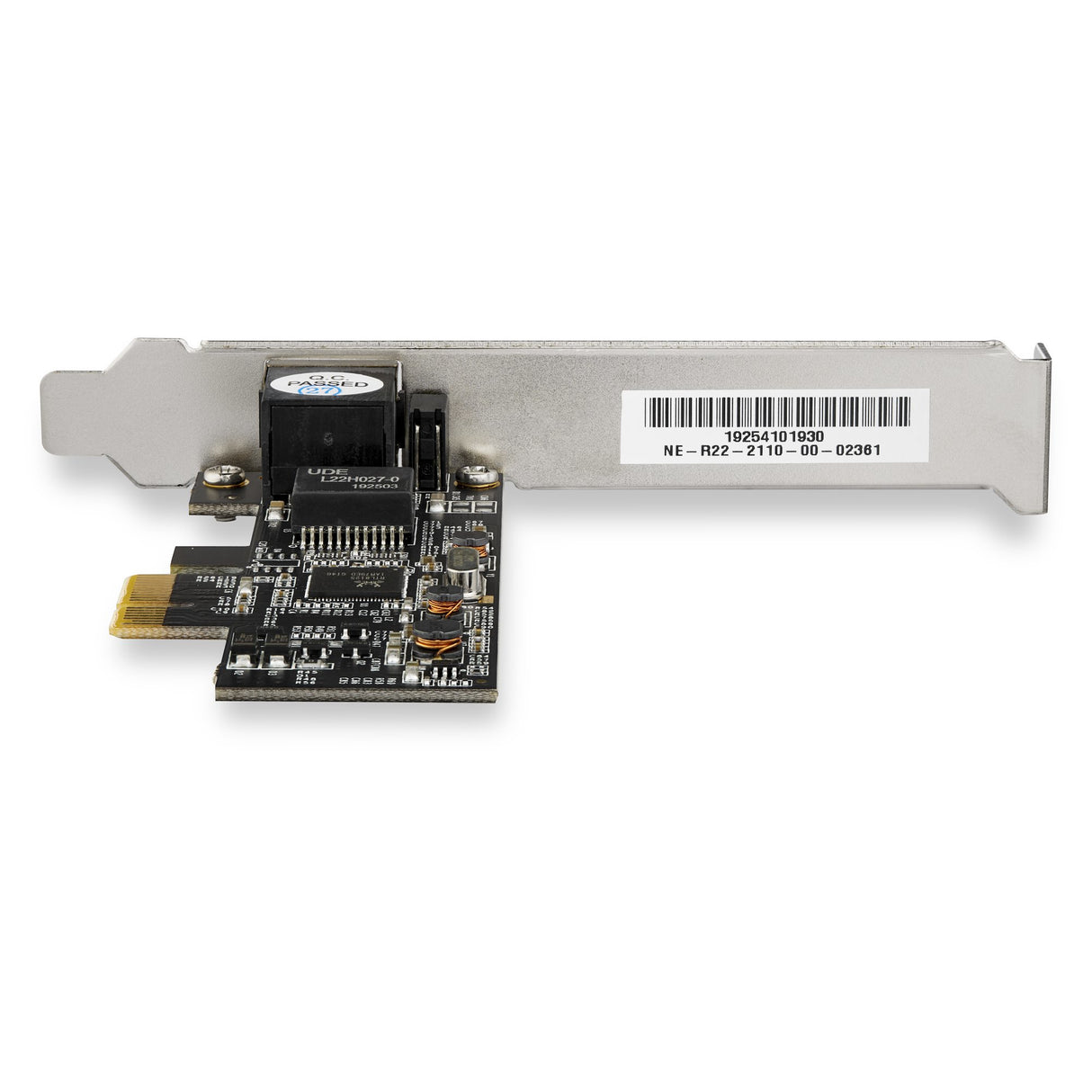 STARTECH 1 Port PCIe Network Card - 2.5Gbps 2.5GBASE-T PCIe Network Card x4 PCIe - PCI Express LAN Card - RTL8125 (ST2GPEX) (ST2GPEX)