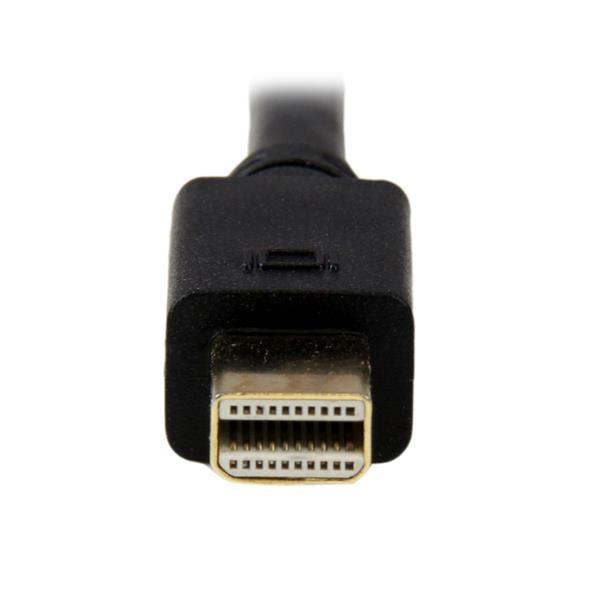 STARTECH 10 ft Mini DisplayPort to VGA Adapter Cable - mDP to VGA Video Converter - Mini DP to VGA Cable for Mac|PC 1920x1200 - Black (MDP2VGAMM10B)
