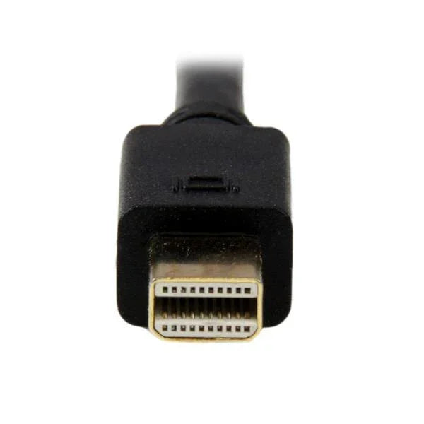STARTECH 10 ft Mini DisplayPort to VGA Adapter Cable - mDP to VGA Video Converter - Mini DP to VGA Cable for Mac|PC 1920x1200 - Black (MDP2VGAMM10B)