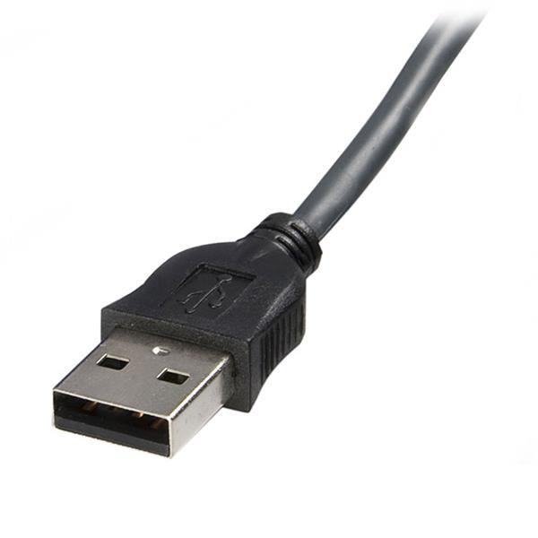 STARTECH 10 ft Ultra-Thin USB VGA 2-in-1 KVM Cable (SVUSBVGA10)