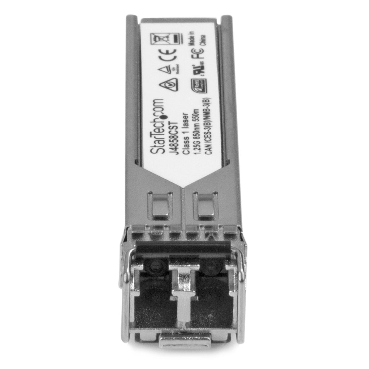 STARTECH 10 pack HPE J4858C Compatible SFP Module - 1000BASE-SX - 1GbE Multi Mode (MMF) Fiber Optic Transceiver - 1 Gigabit Ethernet SFP - LC 550m - 850nm - DDM HPE 1400 | 1700 | 1820 (J4858C10PKST) (J4858C10PKST)