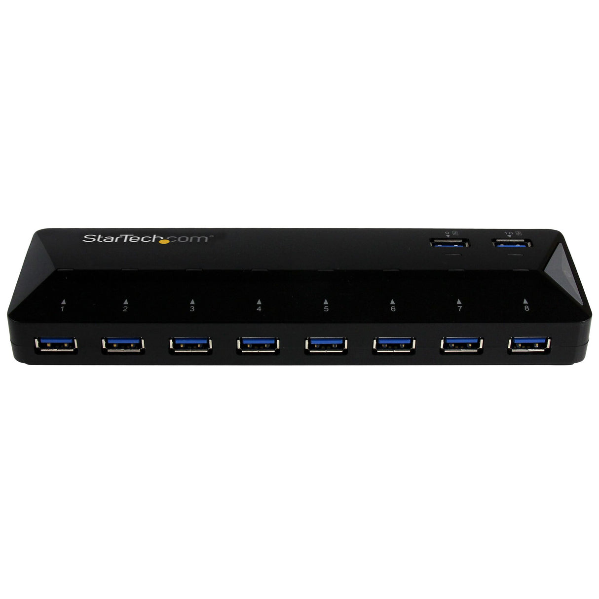 STARTECH 10 Port USB 3.0 Hub with Charge & Sync Ports - 8 x USB-A | 2 x USB-A Fast Charge Ports - Multi Port Powered USB Hub (ST103008U2C) (ST103008U2C)
