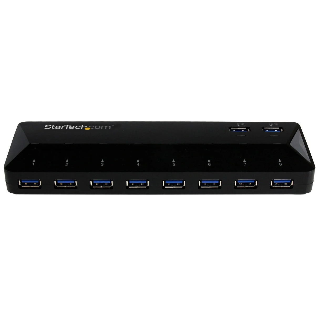STARTECH 10 Port USB 3.0 Hub with Charge & Sync Ports - 8 x USB-A | 2 x USB-A Fast Charge Ports - Multi Port Powered USB Hub (ST103008U2C) (ST103008U2C)