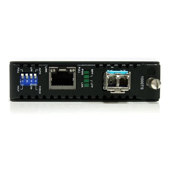 STARTECH 1000 Mbps Gigabit Single Mode Fiber Media Converter LC 40 km (ET1000S40LC2)