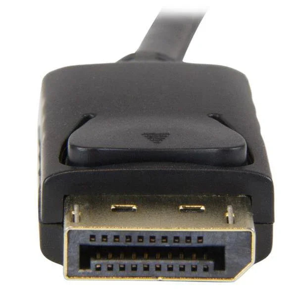 STARTECH 10ft (3m) DisplayPort to HDMI Cable - 4K 30Hz - DisplayPort to HDMI Adapter Cable - DP 1.2 to HDMI Monitor Cable Converter - Latching DP Connector - Passive DP to HDMI Cord (DP2HDMM3MB) (DP2HDMM3MB)