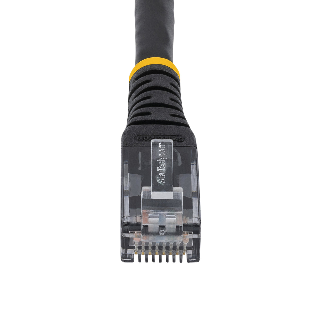 STARTECH 10ft CAT6 Ethernet Cable - Black CAT 6 Gigabit Ethernet Wire -650MHz 100W PoE RJ45 UTP Molded Network|Patch Cord w|Strain Relief|Fluke Tested|Wiring is UL Certified|TIA (C6PATCH10BK) (C6PATCH10BK)